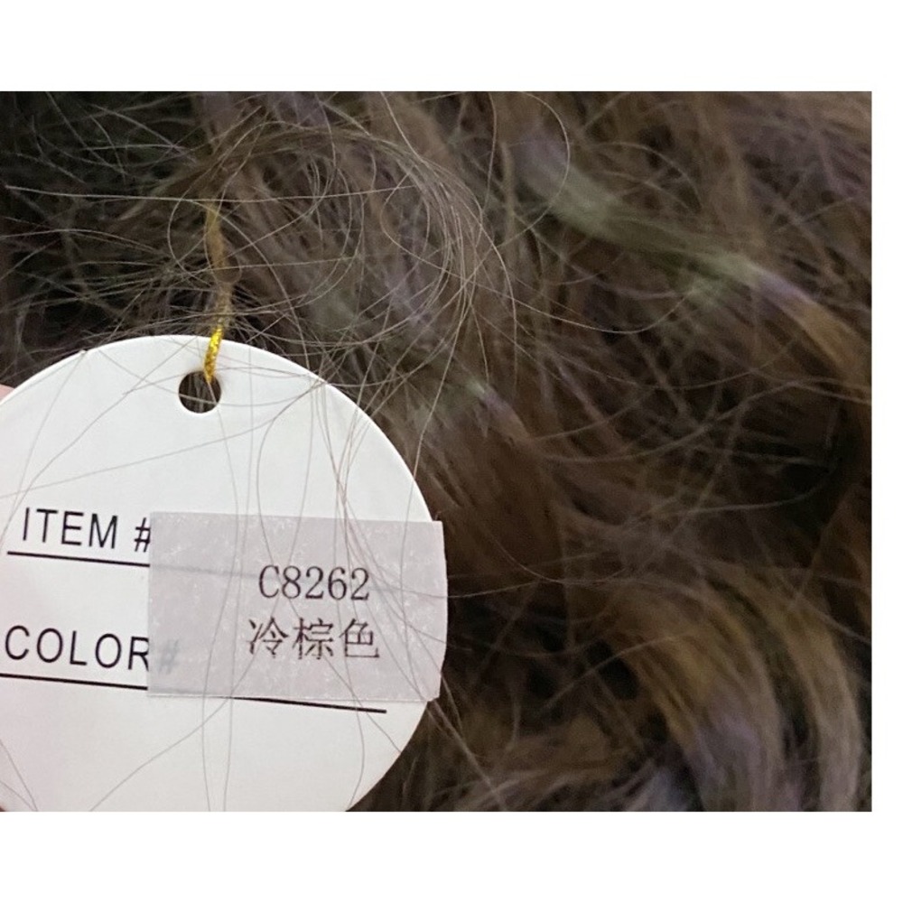 Natural brown Wig 22" color C8262 Brown wig for Women Synthetic Heat Resistant - Picture 3 of 3